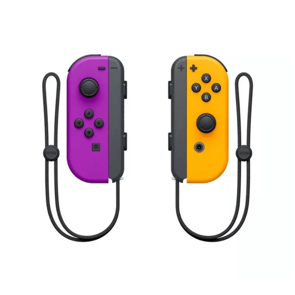  จอยเกมไร้สาย Nintendo Switch Joy Controller สีม่วง/ส้ม